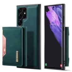 DG.MING DG.MING Galaxy S23 Ultra Skal Med Magnetisk Pl&aring;nbok Gr&ouml;n