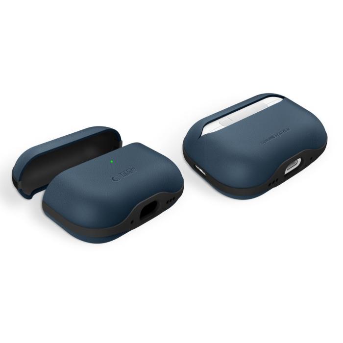 Bild 6, Tech-Protect Tech-Protect AirPods Pro 3 Skal NaturalFit Navy Blue