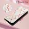  Xiaomi 12T / 12T Pro Fodral Marmor Ljus Rosa/Vit