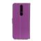  Nokia 2.4 - Litchi Läder Fodral - Lila
