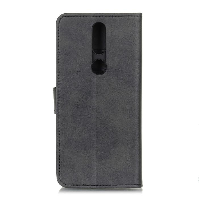 Bild 3,  Nokia 2.4 - Solid Plånboksfodral - Svart