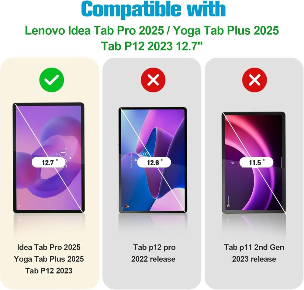  2-Pack Lenovo Idea Tab Pro 12.7