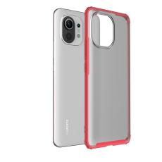  Xiaomi Mi 11 - Shockproof Armor Hybrid Skal - R&ouml;d
