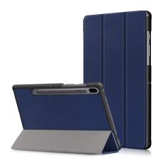  Samsung Galaxy Tab S6 - Tri-Fold Fodral - M&ouml;rk Bl&aring;