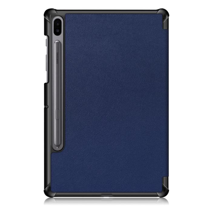 Bild 3,  Samsung Galaxy Tab S6 - Tri-Fold Fodral - Mörk Blå