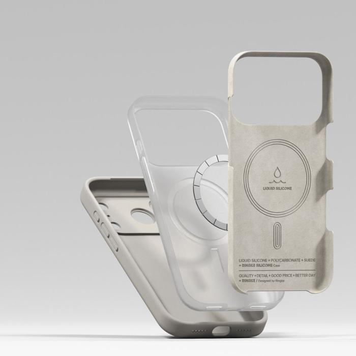 Bild 6, Ringke Ringke iPhone 17 Pro Max Skal MagSafe Silikon Stone