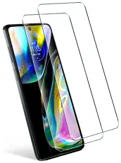  2-Pack Motorola Moto G73 5G Sk&auml;rmskydd i H&auml;rdat Glas