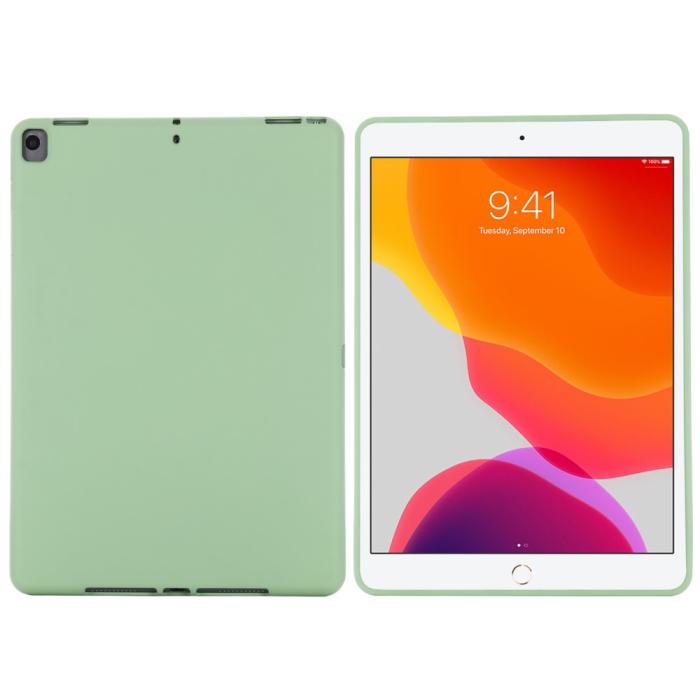 Bild 2,  iPad 10.2 2019/2020/2021, Air 10.5 2019 Skal Liquid Silikon Grön