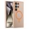  Samsung Galaxy S23 Ultra Skal MagSafe Slim Matt Orange
