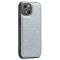 DG.MING DG.MING iPhone 14 Skal Läder Glitter Silver