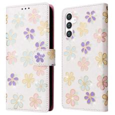  Samsung Galaxy S25 Fodral RFID F&auml;rgglada Blommor