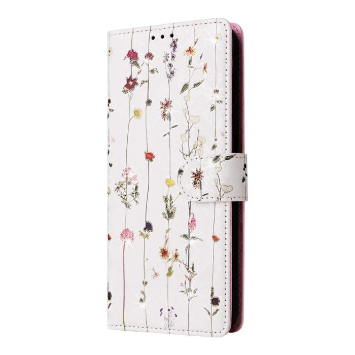 Bild 6,  Samsung Galaxy S25 Fodral RFID Små Blommor