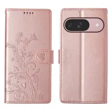  Google Pixel 11/11 Pro Fodral Med M&ouml;nster Fj&auml;rilar / Blommor