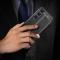  Samsung Galaxy S23 Skal Litchi Textur Svart