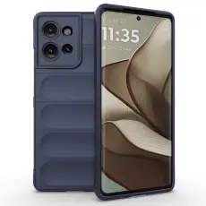  Motorola Edge 50 Skal Magic Shield M&ouml;rk Bl&aring;