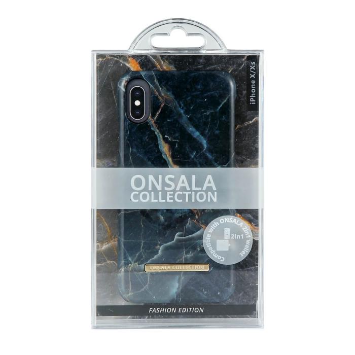 Bild 2, Onsala ONSALA iPhone X/Xs Mobilskal Shine Grey Marble