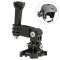  GoPro/DJI/Insta360 Justerbart Fäste För Hjälm Svart