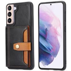  Samsung Galaxy S22 Plus Skal Med Pl&aring;nboksfunktion Svart