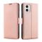  Motorola Moto G73 5G Fodral Slim Läder Roséguld