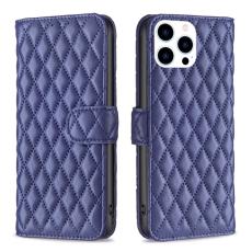  iPhone 15 Pro Fodral Diamond L&auml;der Bl&aring;