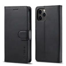 LC.IMEEKE iPhone 12 / 12 Pro - LC.IMEEKE Fodral - Svart