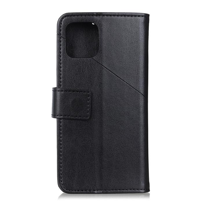 Bild 3,  Xiaomi Mi 11 - Nit Dekor Läder Fodral - Svart