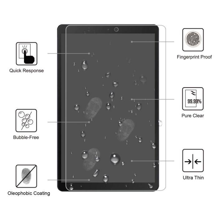 Bild 2,  Samsung Galaxy Tab A 10.1 2019 - Skärmskydd i Härdat Glas
