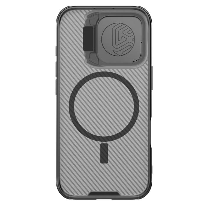 Bild 4, NILLKIN NILLKIN iPhone 16 Pro Max Skal MagSafe CamShield Prop Svart