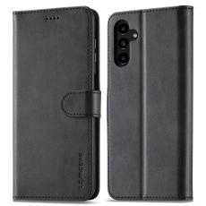 LC.IMEEKE LC.IMEEKE Galaxy A54 5G Fodral L&auml;der Svart