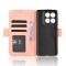  Motorola Edge 60 Pro Fodral Med Avtagbart Kortfodral Rosa