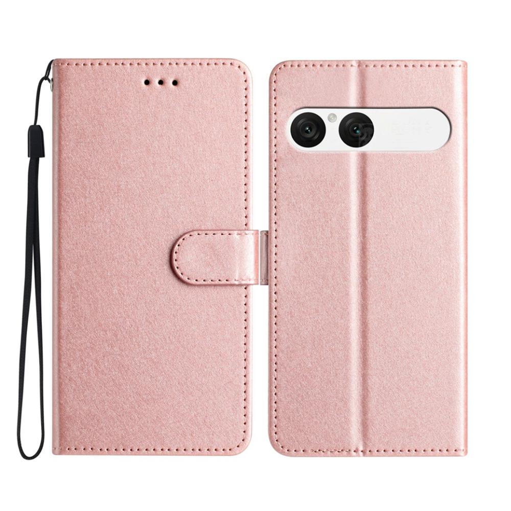  Sony Xperia 10 VII Fodral Läder Roséguld