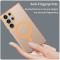  Samsung Galaxy S23 Ultra Skal MagSafe Slim Matt Orange