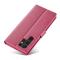 LC.IMEEKE LC.IMEEKE Samsung Galaxy S25 Ultra Fodral Läder Rosa/Röd