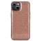 DG.MING DG.MING iPhone 14 Skal Läder Glitter Guld