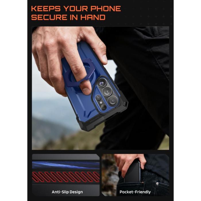 Bild 6, Supcase Supcase Galaxy S26 Ultra Skal MagSafe UB Grip Cobalt