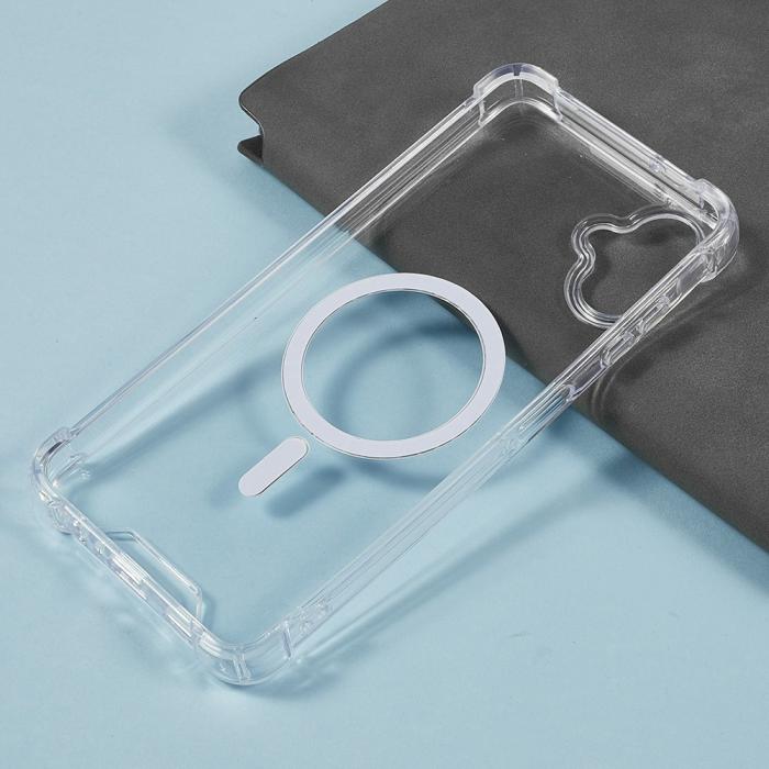 Bild 4,  Samsung Galaxy A07 4G Skal MagSafe Shookproof Transparent