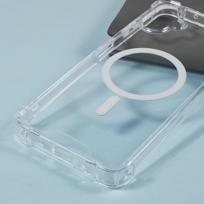 Bild 6,  Samsung Galaxy A07 4G Skal MagSafe Shookproof Transparent