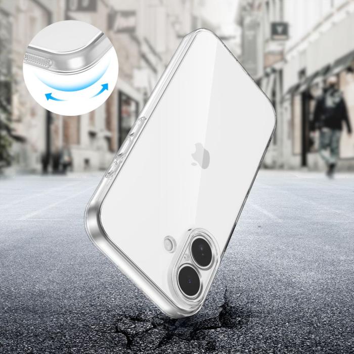 Bild 2, Tech-Protect Tech-Protect iPhone 17 Skal FlexAir Transparent