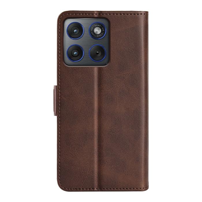 Bild 6,  Motorola Edge 70 Fodral Läder Brun