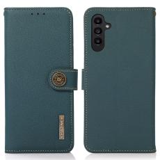 KHAZNEH KHAZNEH Samsung Galaxy S26 Fodral &Auml;kta L&auml;der Gr&ouml;n