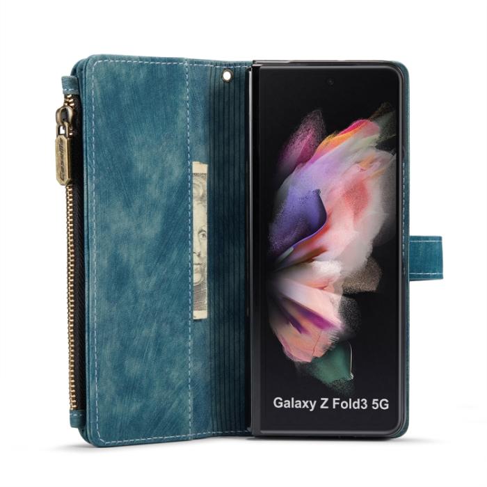 Bild 5, CASEME CASEME Galaxy Z Fold 3 Fodral Multifunktionell Blå