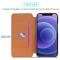 LC.IMEEKE iPhone 13 - LC.IMEEKE Retro Flip Fodral - Brun