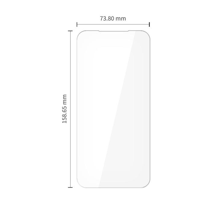 Bild 6, Tech-Protect Tech-Protect Galaxy A57/A37 2-PACK Skärmskydd GlassFit+ Transparent