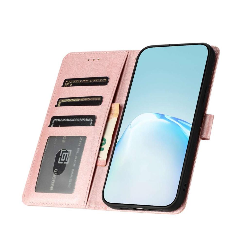  Sony Xperia 10 VII Fodral Läder Roséguld