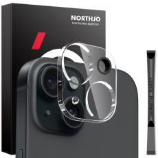 NORTHJO NORTHJO iPhone 15/15 Plus Linsskydd Transparent
