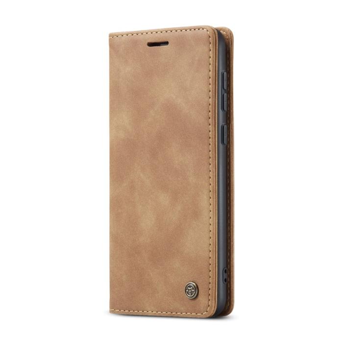 Bild 2, CASEME CASEME Galaxy A56 5G/A36 5G Fodral Retro Läder Brun
