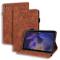  Samsung Galaxy Tab A8 10.5 (2021) Fodral Tryckt Flower Brun