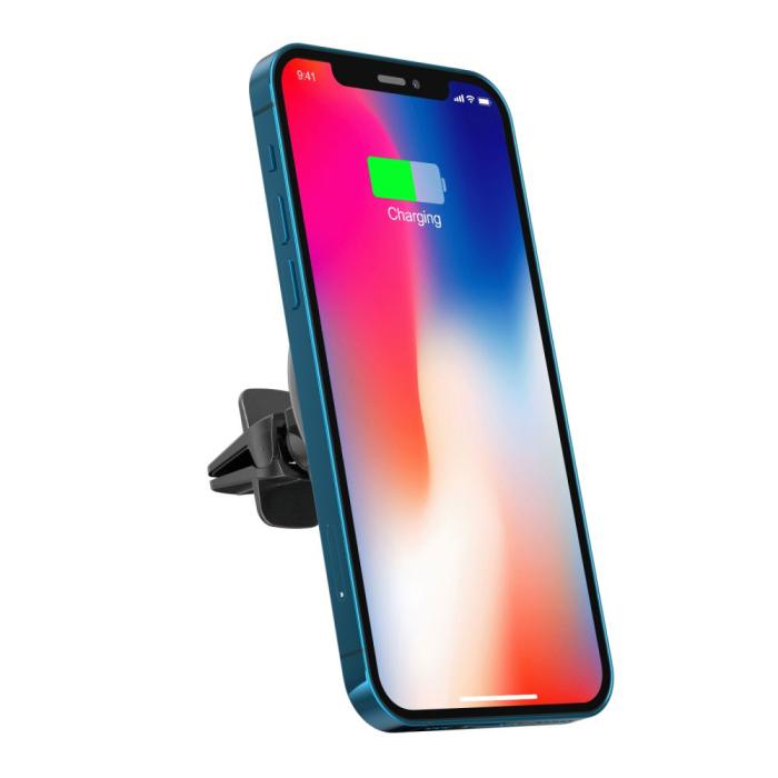 Bild 3, Tech-Protect Tech-Protect 15W Magnetisk MagSafe Trådlös Billaddare Svart