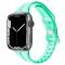  Apple Watch 42/44/45/46/49 mm CrystalFlex TPU Armband Grön