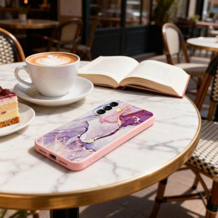 Bild 2, Tech-Protect Tech-Protect Samsung Galaxy A57 5G Skal Icon Marble